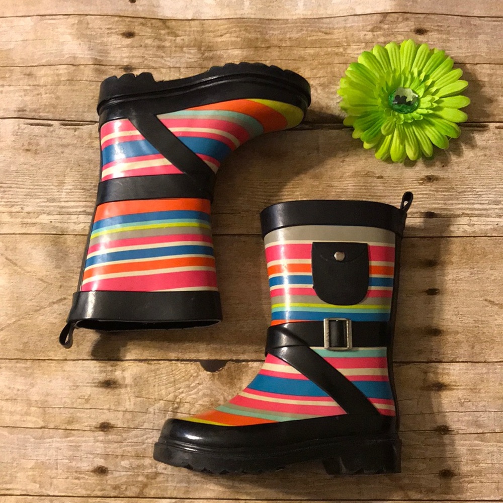 🎉 Host Pick🎉 Rainbow Rain Boots